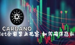 TPWallet余额禁止观察：如何确保隐私与安全