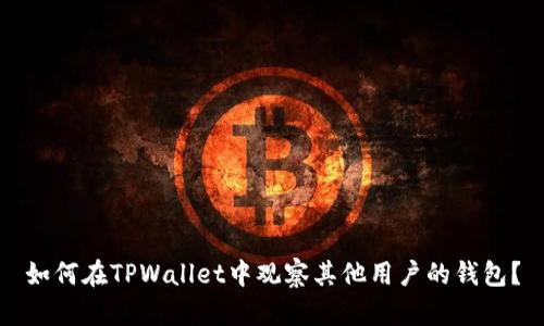 如何在TPWallet中观察其他用户的钱包？
