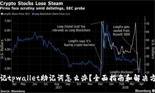 忘记tpwallet助记词怎么办？全面指南和解决方案