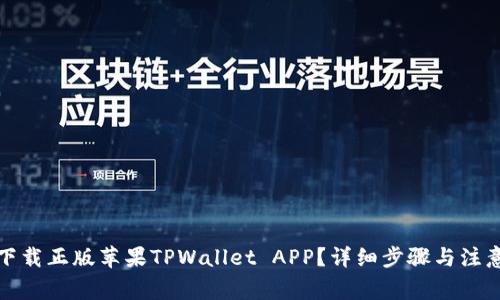 如何下载正版苹果TPWallet APP？详细步骤与注意事项
